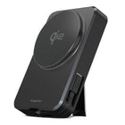 Kopplen - Batterie externe 8000 mAh 20 W USB-C avec chargeur sans fil Qi et câble USB-C intégré – Noire-Capacité de 8000 mAh : Cette batterie externe offre une capacité impressionnante permettant de recharger plusieurs appareils à plusieurs reprises, idéale pour les voyages