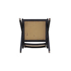 Manhattan Comfort - Hamlet fauteuil d’appoint style industriel chic 22,64" - noir et cannage naturel - lot de 2-10