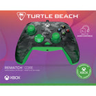 Turtle Beach - Rematch Core XB – Camouflage noir fantôme/Vert-Commandes audio brevetées - Réglez votre son à la volée grâce aux commandes du D-pad pour le mixage du volume du jeu/chat et le volume principal, ainsi qu'un bouton dédié à la fonction de coupure du micro