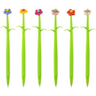 Merangue - Stylo flexible à pétales de fleurs-Stylos fantaisie avec embouts floraux colorés