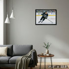 Adrian Kempe Los Angeles Kings - Toile encadree - 31" x 22"-Prêt à accrocher - livré entièrement assemblé