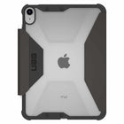 UAG - Étui Plyo Folio pour iPad 10.9 2022 (10th Gen), Noir/Ice-Boutons tactiles surdimensionnés