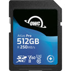 OWC - Carte mémoire Atlas Pro SDXC V60 UHS-II 512 Go-
Capacité de stockage de 512 Go