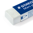 Staedtler Mars - Plastic Premium Gomme - Blanc - 2 + 1 Pack bonus-Qualité supérieure, sans latex et phtalate