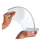 Azar - Porte-documents de bureau/comptoir à chargement par le bas - Transparent - Paquet de 3-4