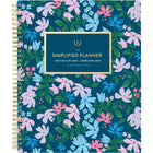 AT-A-GLANCE - Agenda scolaire hebdomadaire/mensuel petite florale Emily Ley Simplified 2025-2026 - 11 po H x 8 3/8 po l - multicoloure - bilingue-12 mois avec onglet : juillet 2025 à juin 2026