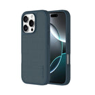 Incase - Facet Case MagSafe pour iPhone 16 Pro Max - Slate Blue Nylon-Aimants intégrés pour MagSafe , protection surélevée de l'écran.
