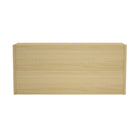 Manhattan Comfort - Linda 72" Moderne Commode Double à 6 Tiroirs - Chêne Naturel-Assemblage à domicile requis Tout le matériel inclus