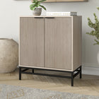 Hudson&Canal - Meuble d'appoint Montello de 71 cm de largeur, , blanc aulne-Dimensions du produit : 15,5" L x 28" l x 32" H