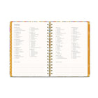 Orange Circle - Studio 2025 Agenda à trois onglets Bons moments - 9,60 po x 7 po - Couleur assortie-9