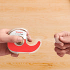 Staples - Ruban invisible avec dévidoir - 3/4 po l x 18,05 vg L - Paquet de 6-Dimensions : 3/4 po x 18 vg (larg. x long.)