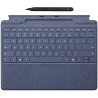 Microsoft - Clavier copilote Surface Pro avec stylet fin - Saphir - Bilingue-Pour Surface Pro, 8, 9 et 10