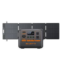 Bluetti - Centrale électrique portable Premium Series AC50P et panneau solaire SP200L-Plusieurs méthodes de charge : alimentez jusqu’à 6 appareils avec 1 x chargeur sans fil, 1 x prise secteur, 2 x prises USB-C, 1 x prise USB-A et 1 x port de voiture.