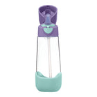 b.box - Bouteille Tritan - 600ml - Pop Lilas-Paille anti-fuites et poignée robuste pour l’école et les sorties