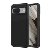 AXS - PROTech Plus étui mince anti-choc avec double couche pour Google Pixel 8 - Noir-Résistant aux chutes jusqu’a 10 pieds