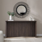 Hudson&Canal - Console Piedmont 56" de largeur - Brun aulne-Caractéristiques assemblage facile