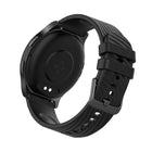 Motorola - Montre intelligente MotoWatch 120 - 45mm avec IA et suivi avancé de votre santé - Noir-Grand écran OLED de 1,43 pouce offrant une image vibrante et facile à lire.