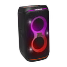 JBL - PartyBox Club 120 - Enceinte de Soirée Portable-Laissez-vous séduire par le puissant Son JBL Pro qui produit des sons clairs et dynamiques et des graves plus profonds, même au volume le plus élevé.
