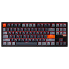 Adesso - EasyTouch 1100 Clavier mécanique – RVB, filaire/sans fil/Bluetooth, 88 touches, hot-swappable, QMK/VIA, touche Copilot-Interrupteurs mécaniques échangeables à chaud : remplacez facilement les interrupteurs rouges sans soudure pour personnaliser votre expérience de frappe