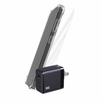 Blu Element - Pack Total Protection Compatible MagSafe Galaxy S25-Coque DropZone Rugged MagSafe Transparente