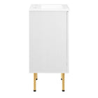 Modway - Chaucer 18" Vanette de salle de bain - Blanc blanc-9