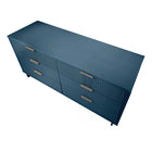 Manhattan Comfort - Granville commode moderne et double commode - bleu minuit - ensemble de 2-10