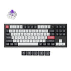 Keychron - Q3 HE Interrupteur interchangeable RGB rétroéclairé version bouton - Interrupteur Nebula - Noir-Full aluminum body for stability, durability, and premium feel