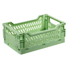 Pep Rally - Bacs de rangement pliables - couleurs variées - Paquet de 3-Chaque bac : 10 po L x 6.5 po P x 4.1 po l