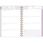 Cambridge - Agenda scolaire hebdomadaire/mensuel Madison 2025-2026 - 8 1/2 po H x 5 1/2 po l - violet - bilingue-Format des pages : 8 1/2 po H x 5 1/2 po l
