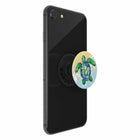 PopSockets - PopGrip - Tortue-Fonctionne comme un support pratique pour regarder des vidéos à la volée