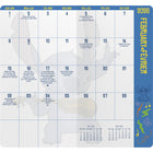 DateWorks - Planificateur de poche mensuel 2026-2027 - 3,5 po x 6,5 po - Stitch - Bilingue-Matériau de couverture durable DOUX AU TOUCHER avec coins arrondis