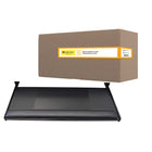 IntekView - Plateau pour clavier sur rails - 25" x 12" - Paquet de 2-4 réglages de hauteur possibles pour les glissières