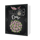Grands sacs de mariage, bouquet de fleurs, 12/paquet-Bouquet de fleurs