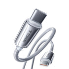 Torras - Câble de charge rapide USB-C Iceflow 60 W - 79 po - Blanc-Longueur: 2 m / 6,5 pi