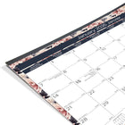 Blueline - 2026 Calendrier sous-main mensuel Floral 22 po x 17 po - Bilingue-Élégant design floral rehaussé par un contraste saisissant