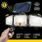 Bell+Howell - Projecteur bionique Bell+Howell à énergie solaire, activé par le mouvement, 500 lumens, noir-Le projecteur Bionic est livré sans fil, ce qui permet une installation facile, rapide et sans tracas. Fixez-le dans le sol ou fixez-le verticalement à un mur adjacent à un chemin