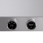 KUCHT KRH480-SS-C 48 po Hotte murale - avec commandes numériques - 1200 CFM - Acier inoxydable-Hotte de style professionnel équipée de 3 ventilateurs puissants jusqu’à 900 CFM, offrant plusieurs niveaux de débit d’air et captant la fumée et les odeurs de cuisson dans un fonctionnement silencieux