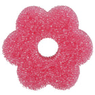 Scotch‑Brite Éponge à récurer flexible - non abrasive - compatible lave-vaisselle - Rose-Les pétales flexibles atteignent les espaces étroits, et l’ouverture centrale est idéale pour nettoyer les ustensiles comme les cuillères, les couteaux et les baguettes, faisant de cette éponge UN indispensable du nettoyage