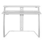 DESIGNlab By OSP - Bureau de jeu Code30 Battlestation - Blanc-Deux prises de courant intégrées, avec ports USB-A et USB-C 