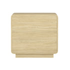Manhattan Comfort - Table de nuit moderne contemporain Chrystie 26" à 2 tiroirs - Naturel - Lot de 2-Garantie limitée du fabricant de 30 jours