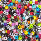 Fashion Angels - Coffret de Perles Alphabet Raconte Ton Histoire - Petit Format-CE QUI EST INCLUS : 48g de perles alphabet, 36g de perles pony assorties, 4 mètres de fil élastique, une boîte de rangement et une fiche d’instructions. Dès 8 ans