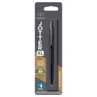 Parker − Stylo à bille Jotter XL − noir mat monochrome − pointe moyenne − encre bleue-Le stylo icônique Jotter dans un corps plus gros, parfait pour ceux qui apprécient le confort d’un plus gros stylo