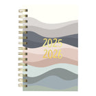 Blueline - 2025-2026 agenda académique quotidien/mensuel - 8 po x 5 po - Collection Océan - Anglais-Une page par jour avec suffisamment d'espace ligné pour la planification