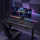 MotionGrey - Bureau debout électrique Chroma  à 4 moteurs avec plateau monobloc - 55,1 po - Noir - 1 ensemble-10