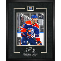 Darnell Nurse 16x20 Replica Signature Frame Oilers - Impression encadree - 16" x 20"-Qualité supérieure - virtual frames