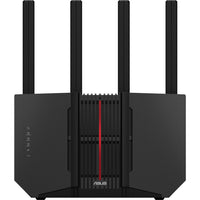 ASUS - Routeur extensible tri-bande WiFi 7 Smart AiMesh BE9700 - Noir-WiFi 7 802.11be au-delà de la vitesse Les nouveaux canaux 320 MHz dans la bande 6 GHz et 4096-QAM augmentent considérablement la capacité et le débit du réseau, avec des vitesses allant jusqu'à 9 700 Mbps.