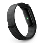 Google - Fitbit Air avec Bracelets de moniteur d'activité - Noir volcanique-Un accompagnement adaptatif, avec Gemini (abonnement requis)