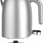 Salton - bouilloire numérique NuRetro 1,7 l - argent métallisé- Base pivotante à 360° et conception sans fil, pour poser l’appareil aisément à l’endroit de son choix.
