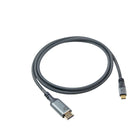 BlueDiamond - Câble Pro USB-C vers HDMI 2.1 UHD 8K - 10 pieds - Gris-Plage dynamique élevée (HDR) : Compatible avec tous les appareils et écrans HDR pour prendre en charge l'optimisation de contraste la plus avancée
