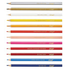 Prang - Crayons de couleur à grosse mine - couleurs assorties - paquet de 24-Les crayons durables avec une mine durable offrent des couleurs vives et résistent à la décoloration